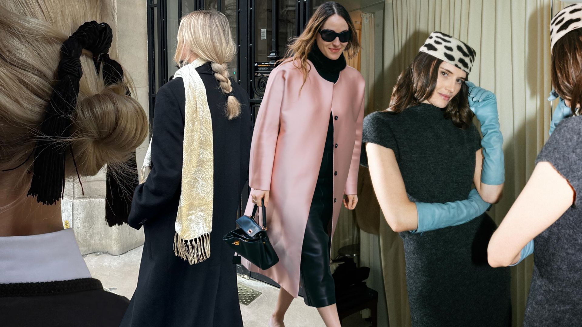 A collage of the key minimalist spring microtrends of 2026.