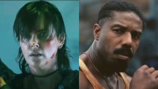 Charlize Theron in The Old Guard 2 and Michael B. Jordan in Sinners