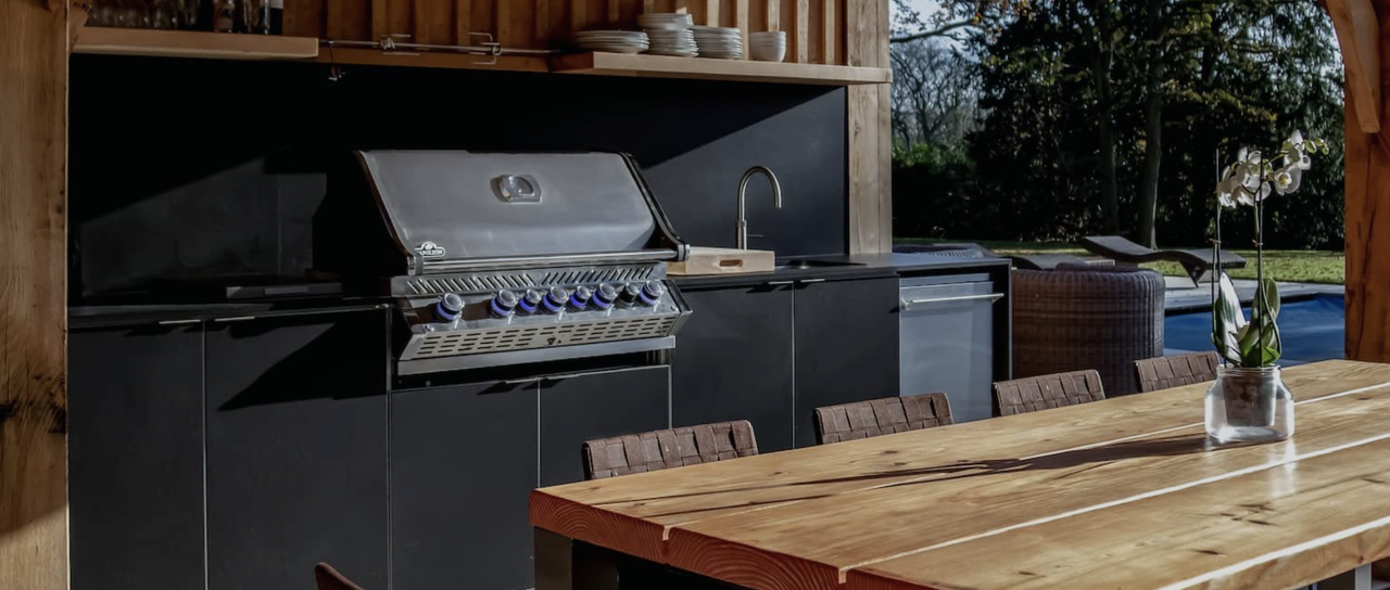 outdoor kitchen project by Alfresco Kitchens