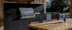 outdoor kitchen project by Alfresco Kitchens