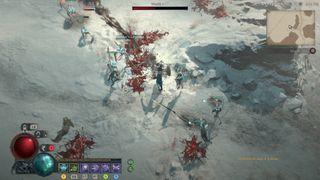 Screenshot of Diablo IV during the Server Slam.