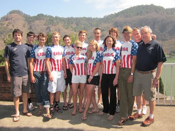 The US Mountain Bike Team for the Pan American Games in Guatelmala.