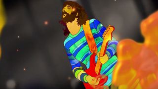 Animated version of Eric Clapton