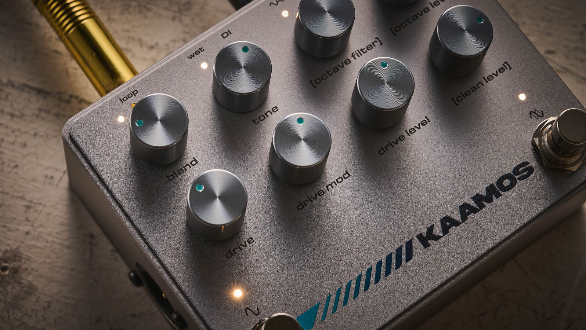 Darkglass Electronics Kaamos: this high-end twofer is a hard-working addition to any bass player's pedalboard, and features a comprehensive suite of controls.