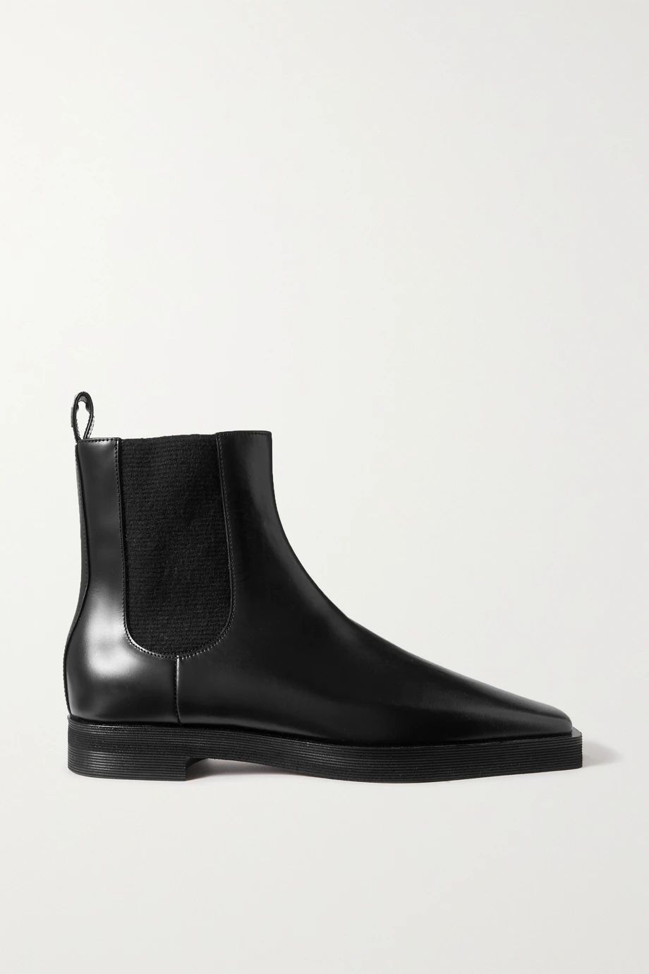 Totême The Ankle Leather Chelsea Boots