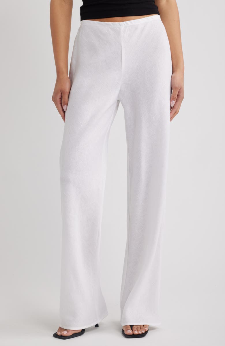Gale High Waist Linen Pants