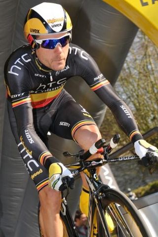 Maxime Monfort (HTC-Columbia) is Belgium's national time trial champion