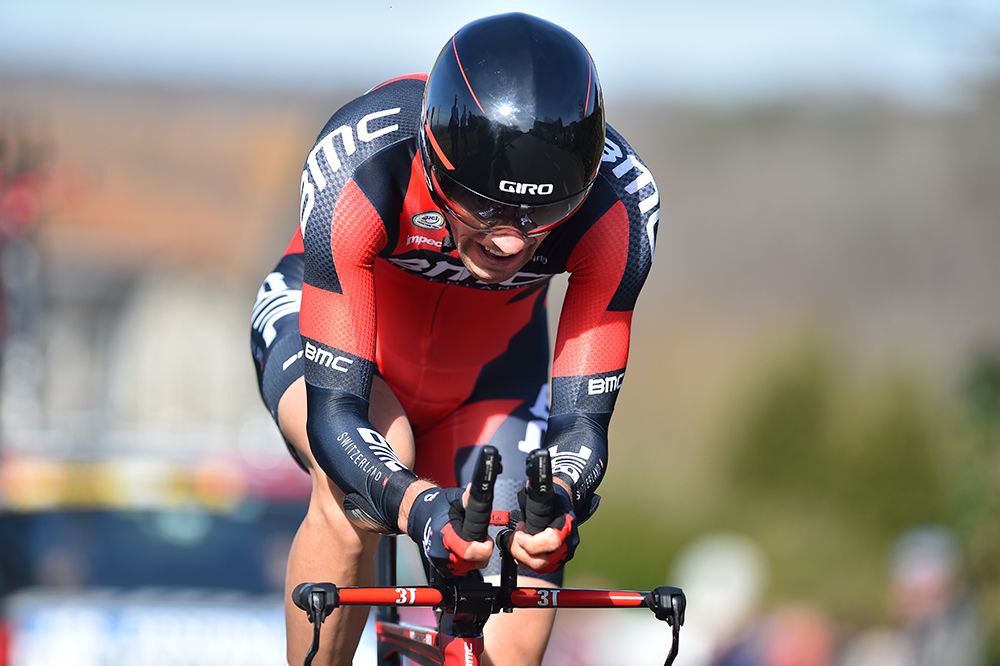 A BMC rider