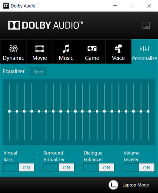 Lenovo ThinkPad x260 Dolby Audio Software