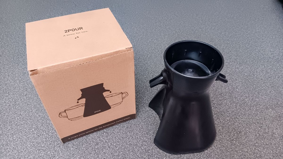 2POUR Dual Brew AeroPress accessory