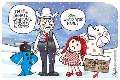 Political cartoon U.S. Roy Moore election loss sexual assault