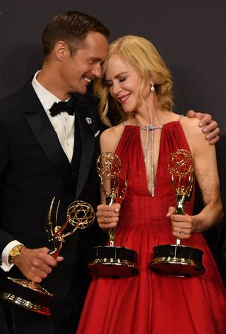 emmys - alexander skarsgaard, nicole kidman