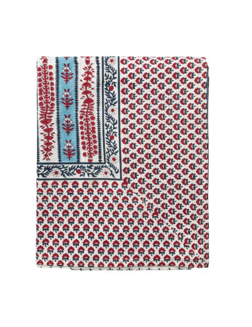 Provence Red & Blue Tablecloth