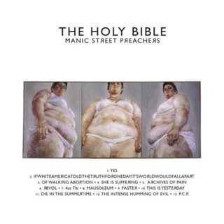 Manic Street Preachers Holy Bible artwork