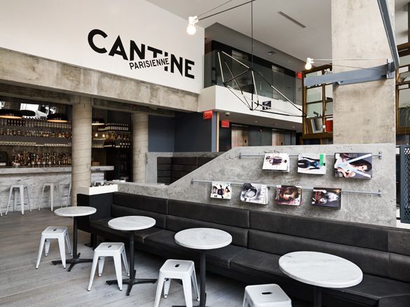  Cantine Parisienne. Located in au courant NoLIta, it is the brainchild of restaurateur duo Maxime Paul-Mercier