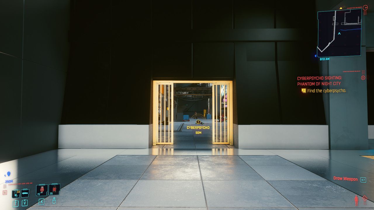 Cyberpunk 2077 Cyberpsycho Sightings locations