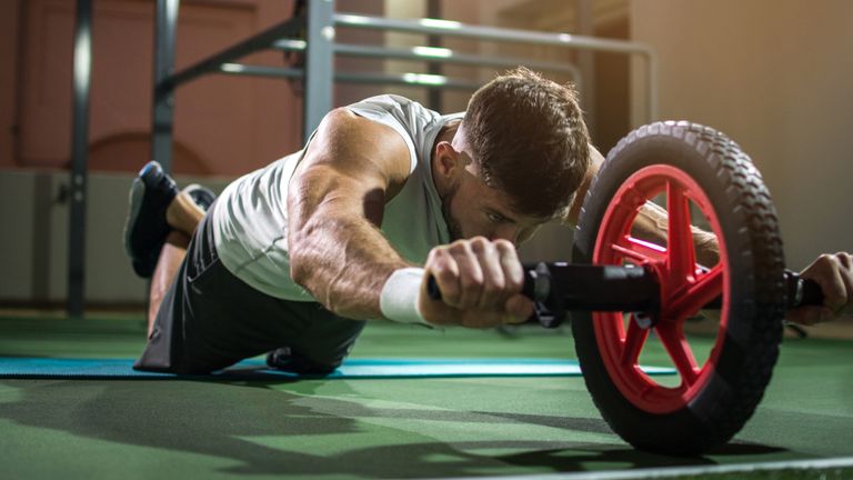 adidas ab wheel roller