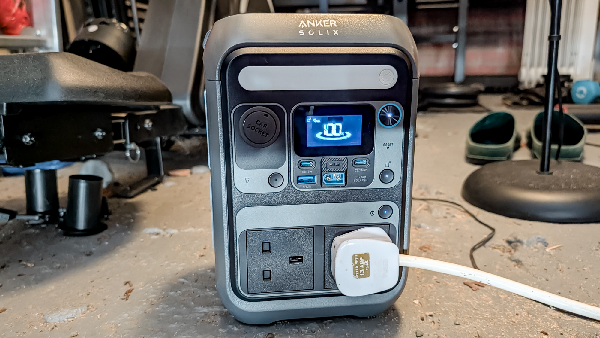 anker solix c300 solar generator images