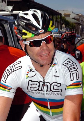 World Champion Cadel Evans (BMC)