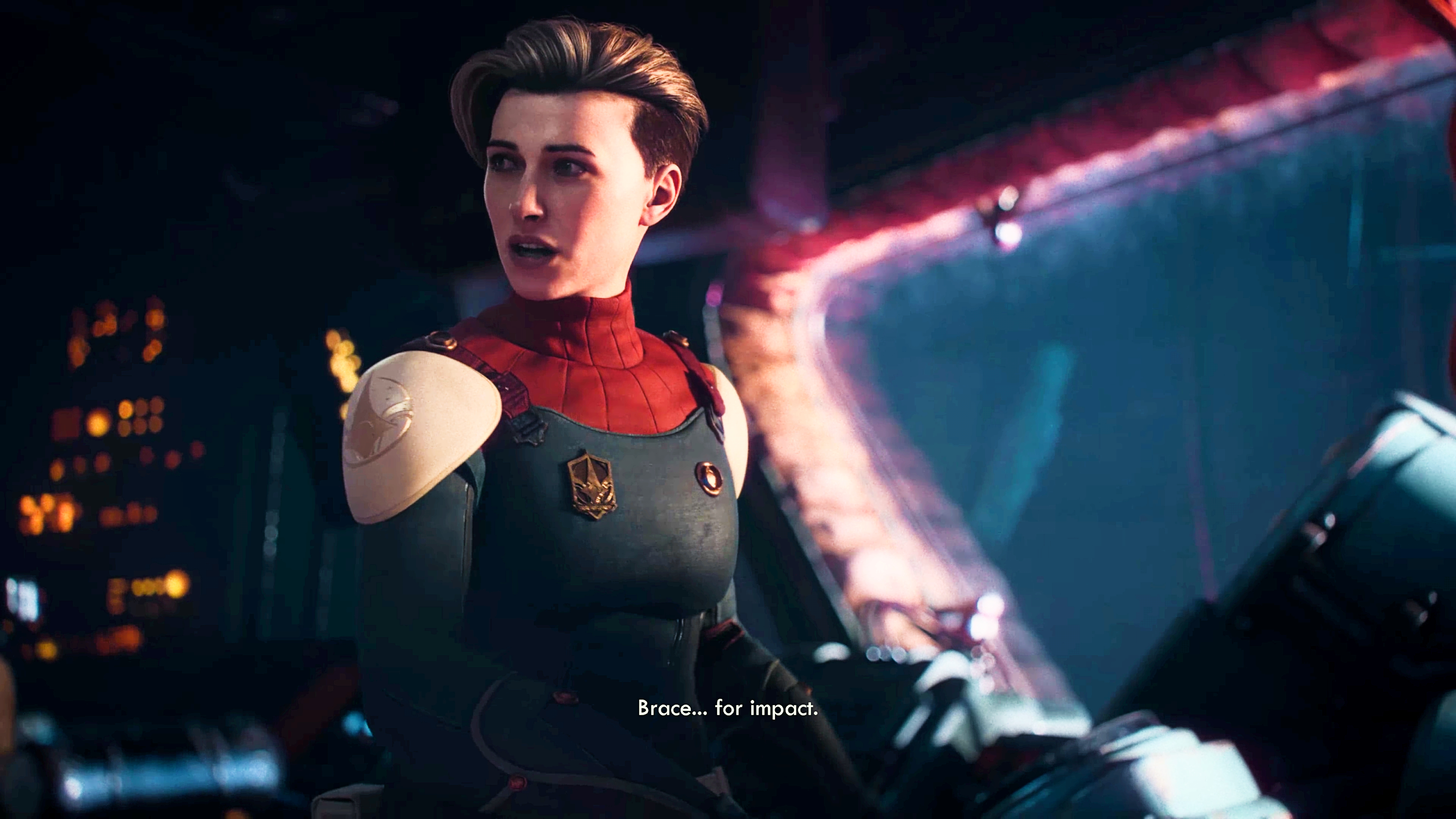 Screenshot of The Outer Worlds 2 preview running on Xbox Series X.