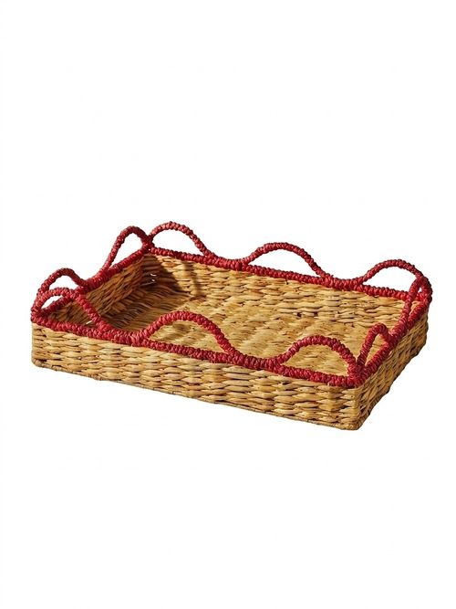 Habitat Woven Red Wiggle Edge Tray