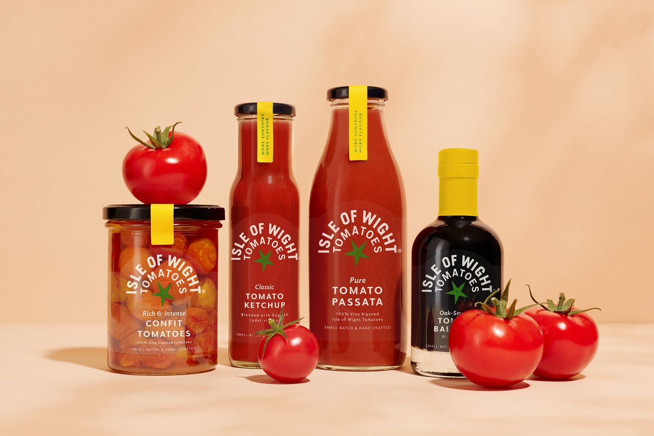 Isle of Wight Tomatoes, by B&amp;B