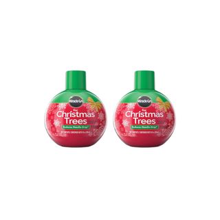 Two bottles of Miracle-Gro for Christmas Trees Plant Food