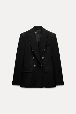 Tailored Double Breasted Blazer