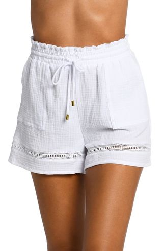 Beach Cotton Cover-Up Shorts