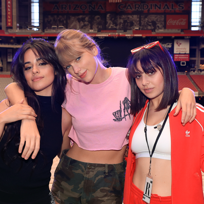 Charli XCX, Camila Cabello, and Taylor Swift