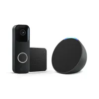 Blink Video Doorbell System + Echo Pop bundle: was $109 now $57 @ Amazon
