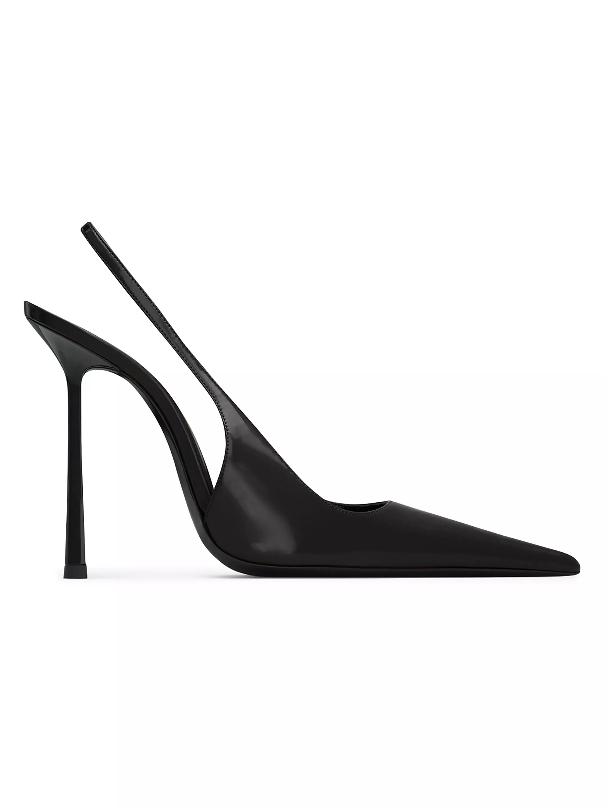 Vendome Slingback Pumps in Glazed Leather