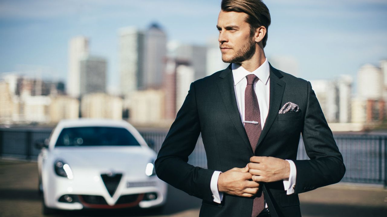 Hawes &amp;amp; Curtis Alfa Romeo suit