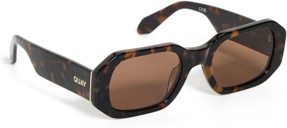 Quay, Quay Women&#039;s Hyped Up Sunglasses, Coffee Tort/brown, One Size