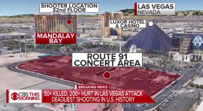 The Las Vegas shooter attacked concertgoers from the 32nd floor of his hotel.