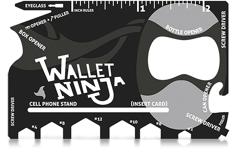 Wallet Ninja Multitool Card