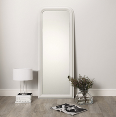 Madison Full Length Mirror in White
