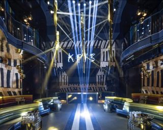 Keys’ main floor system comprises three L-Acoustics A15i per side, bolstered by eight ground-stacked SB18 IIi subs mounted into the face of the DJ stage.