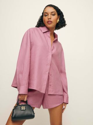 Andy Oversized Linen Shirt