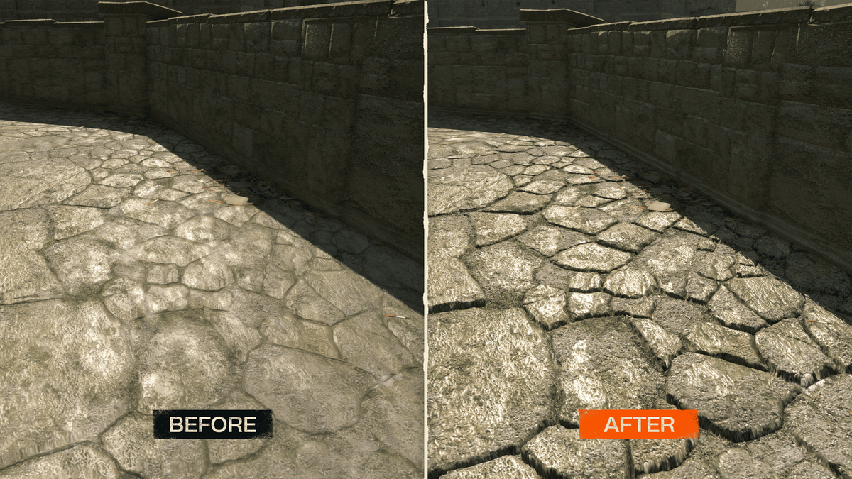 Dying Light Retouched comparison shots