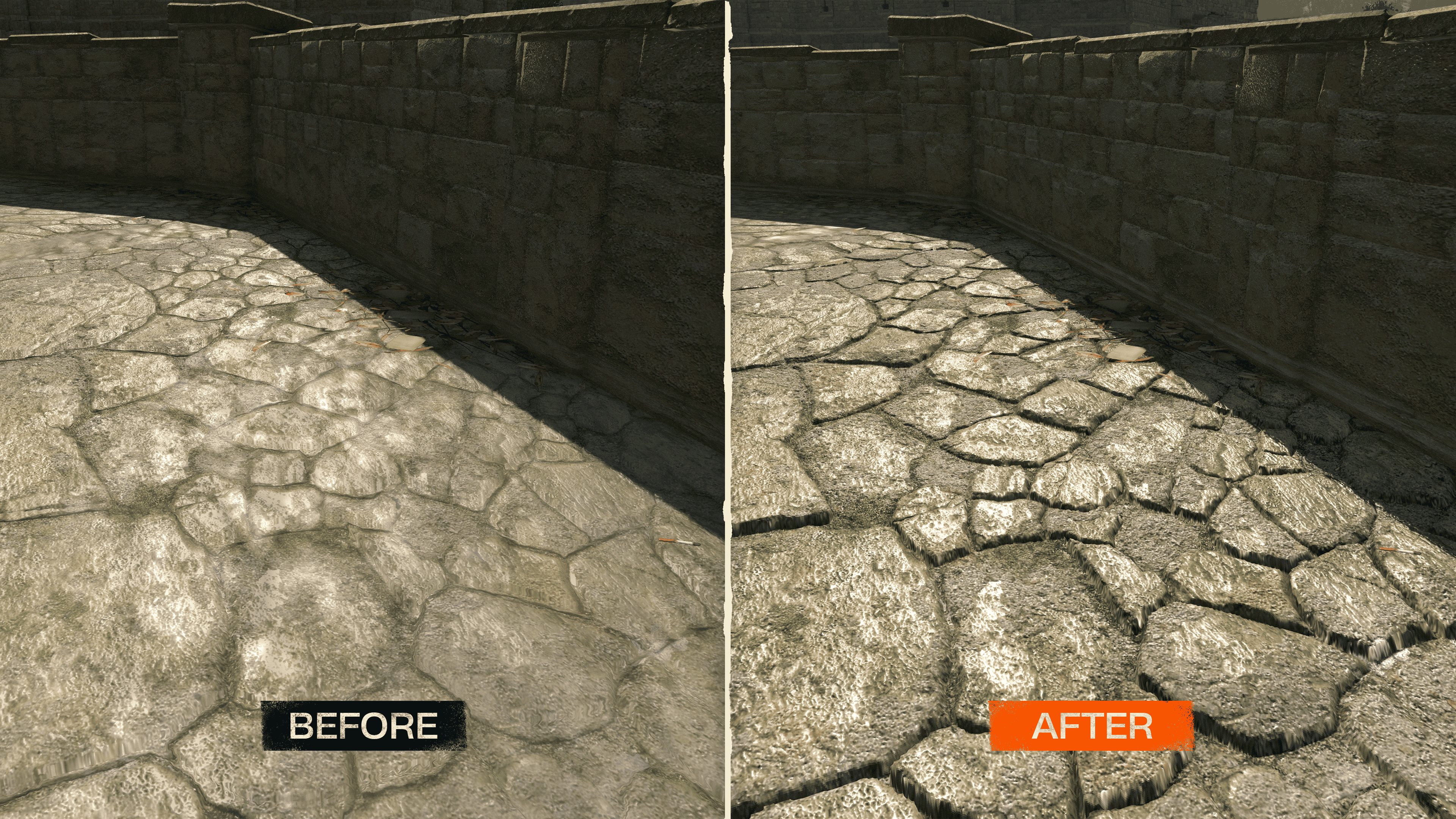 Dying Light Retouched comparison shots