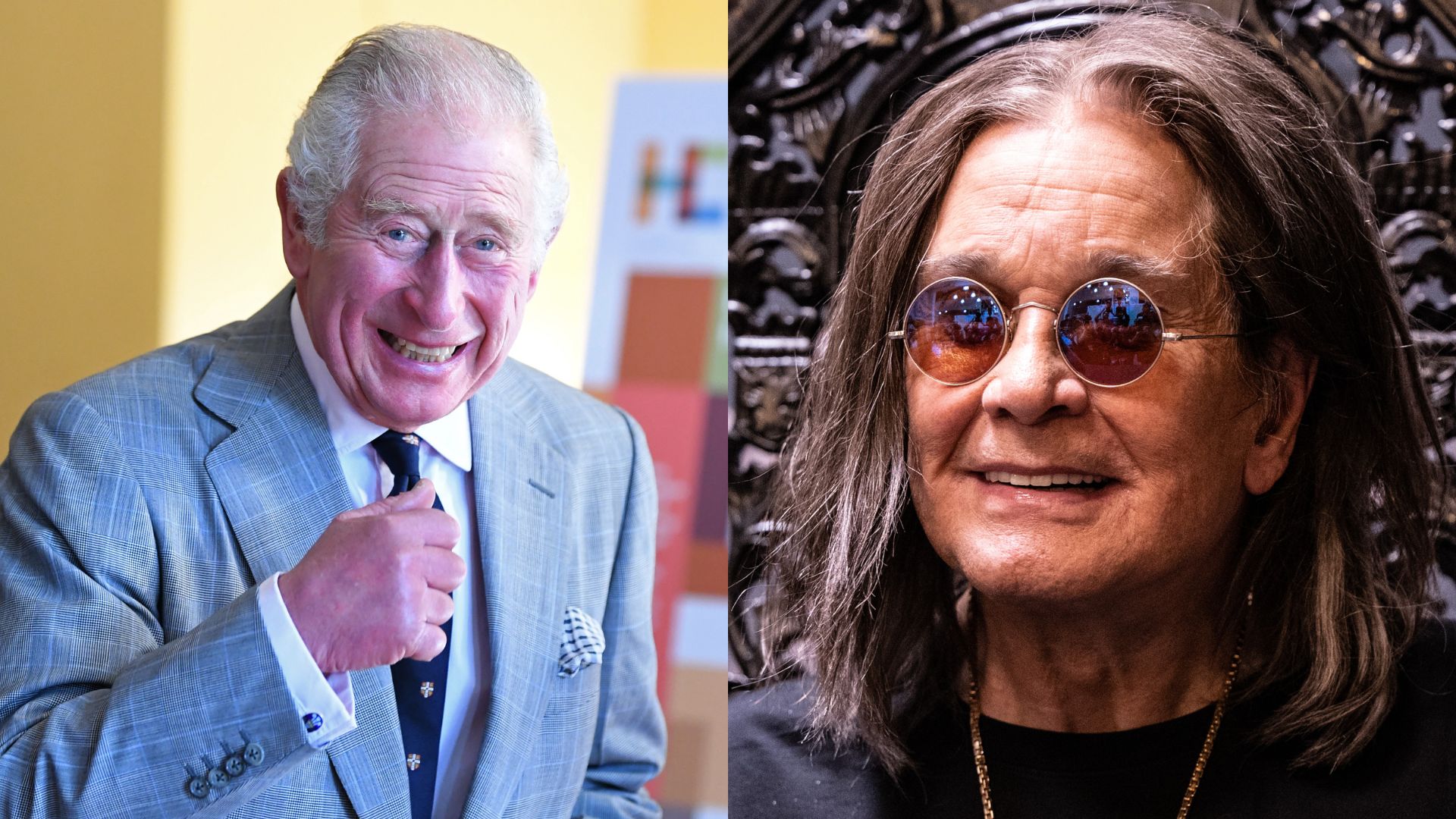 Ozzy Osbourne and King Charles III are quite chummy