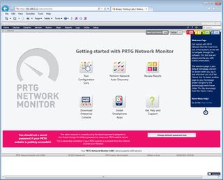 PRTG Network Monitor - Home page