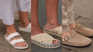 Coastal grandmother trend shoes