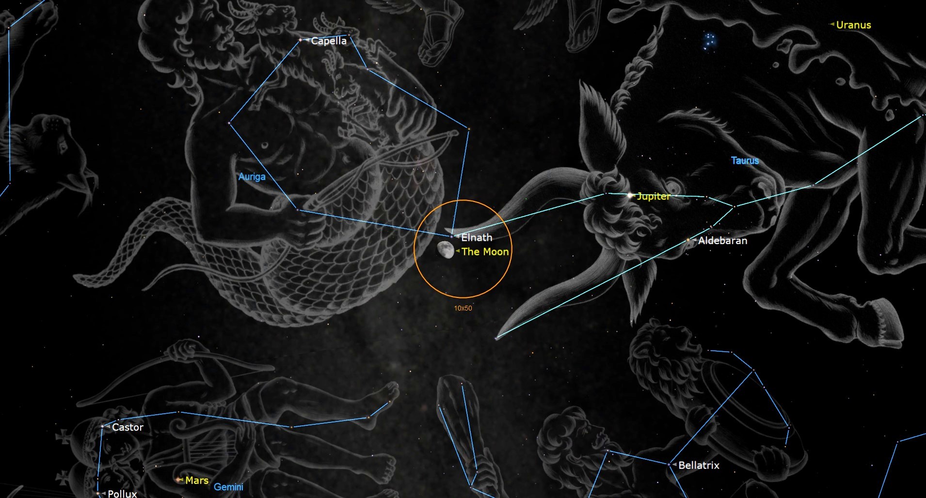 The moon will be unusually high in the sky tomorrow. Here's why