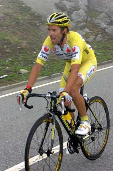 Gilberto Simoni in the fog
