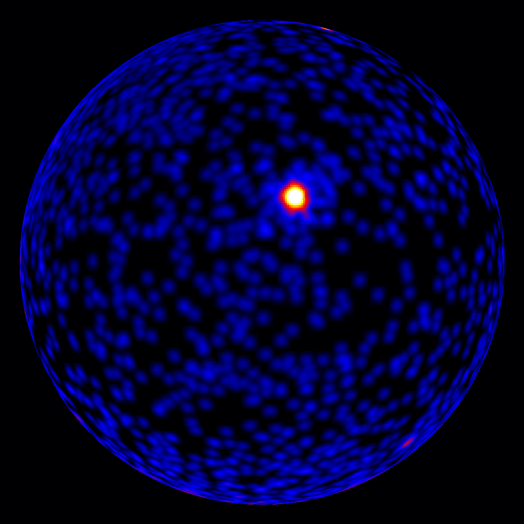 Blue and orange gamma-ray burst