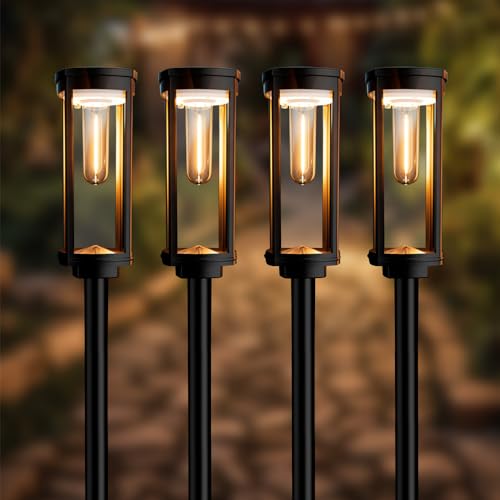 Solarcentre&amp;reg; Lavenham Outdoor Solar Powered Garden Lights - 4 Pack