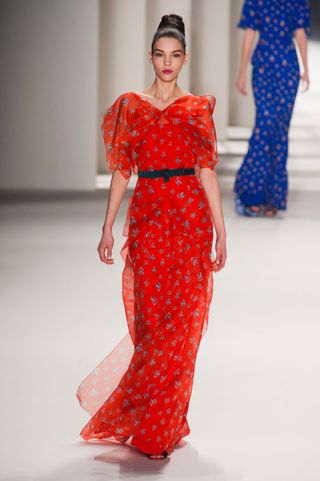 Carolina Herrera AW14, New York Fashion Week