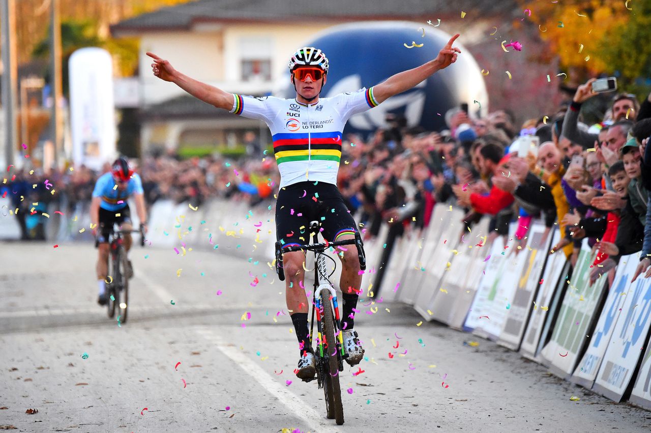 Mathieu van der Poel (Netherlands) wins the 2019 UEC European Cyclo-cross Championships